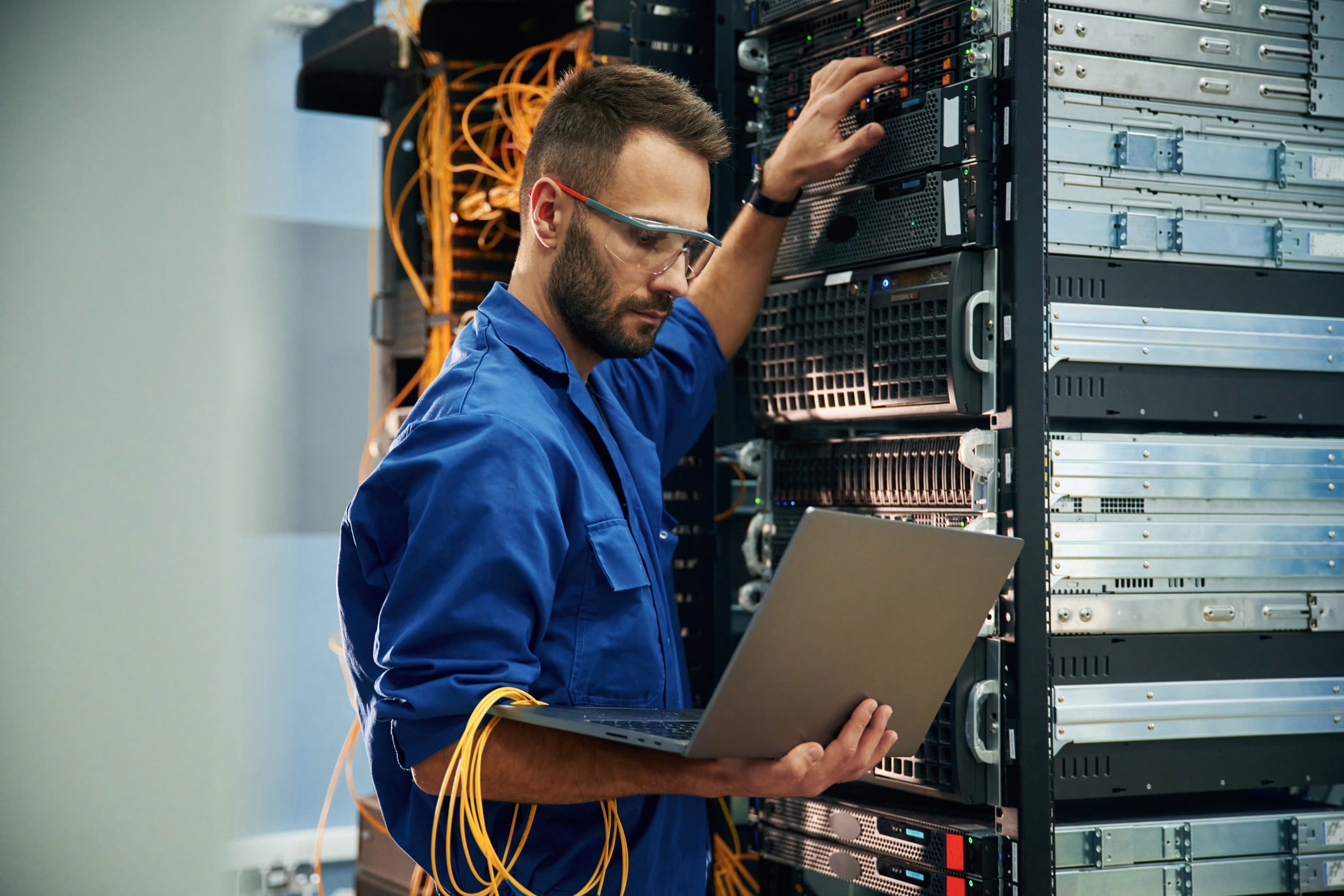 Maintaining servers for on premise storage