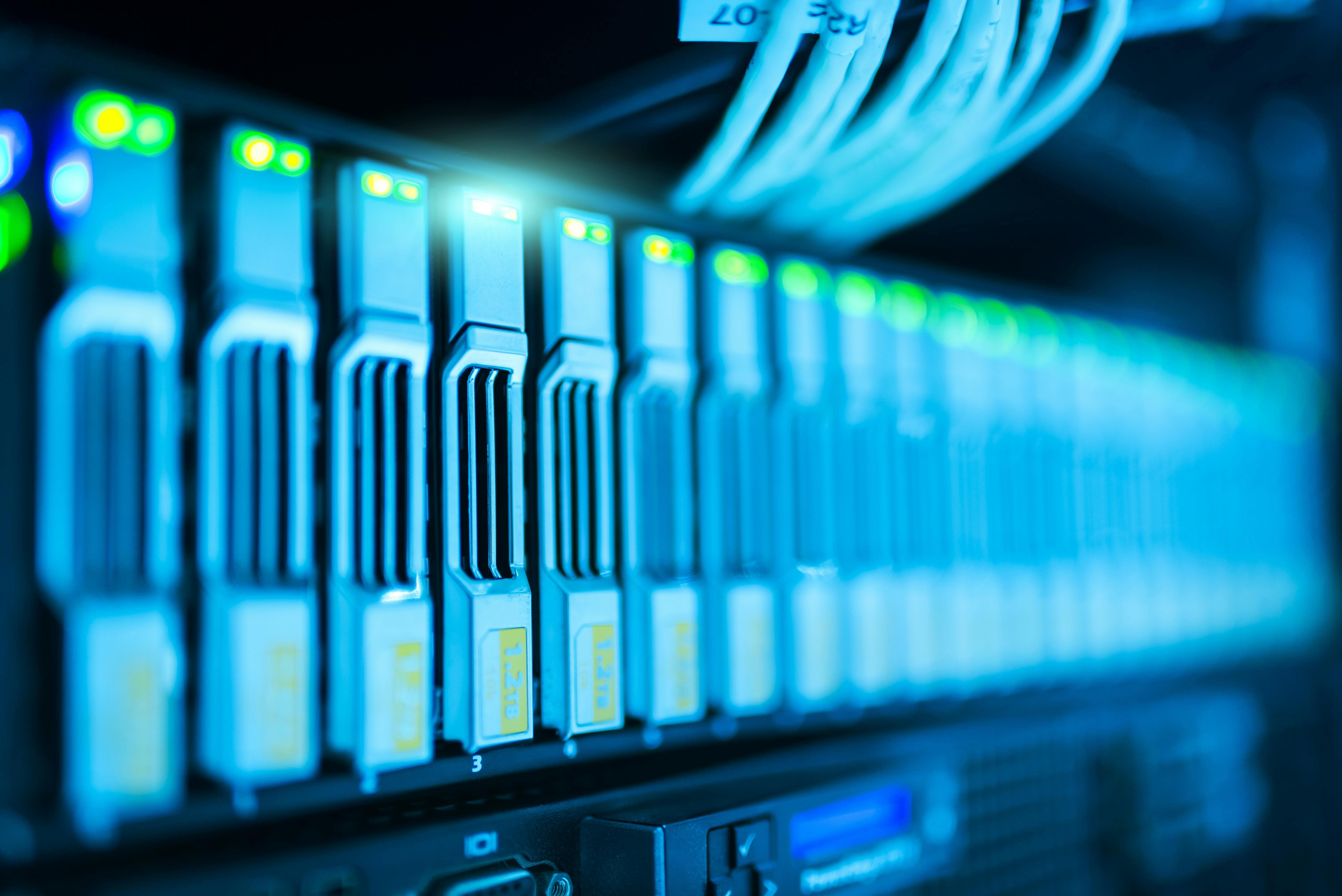 The hardware that runs cloud services for law firms. 